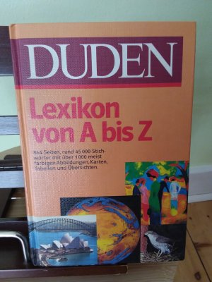 gebrauchtes Buch – Hans-Werner Wittenberg – Duden - Lexikon von A - Z