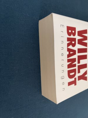 gebrauchtes Buch – Willy Brandt – Erinnerungen