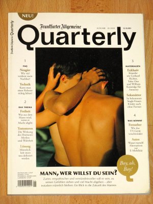 Frankfurter Allgemeine - Quarterly 01/2020 - Mann, wer willst Du sein?