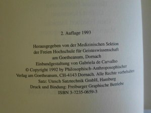 gebrauchtes Buch – Michaela Glöckler – Das Schulkind – gemeinsame Aufgaben von Arzt und Lehrer - Konstitutionsfragen – Unterrichtsschwierigkeiten – Therapeutische Lehrplanprinzipien. Vorträge und Berichte