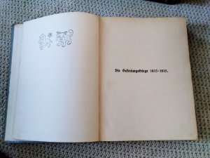 antiquarisches Buch – Dr. Drexl – Die Befreiungskriege 1813 - 1815