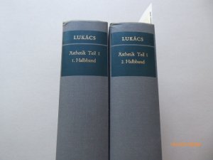 Die Eigenart des Ästhetischen. 1. und 2. Halbband. (= Werke, Bände 11 und 12)