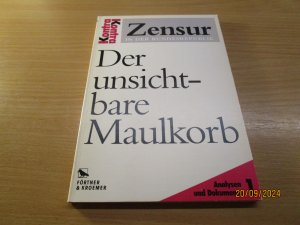 Der unsichtbare Maulkorb - Zensur in der Bundesrepublik 1