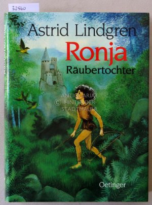 gebrauchtes Buch – Astrid Lindgren – Ronja Räubertochter. Zeichnungen von Ilon Wikland.