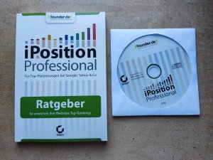 iPosition Professional : Für Top.-Platzierungen bei Google, Yahoo & Co - mit CD