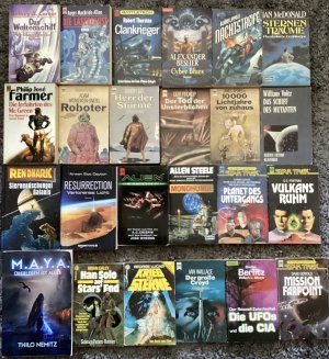 25 Science Fiktion BücherPaket Sammlung Konvolut Der Marsianer Rettet Mark Watney - M.A.Y.A. Überleben ist alles - Thilo Nemitz Han Solo auf Stars‘s End […]