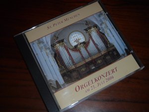 gebrauchter Tonträger – Dr. Berndt Jäger - Orgel / Werke von: Händel / Pachelbel / Liszt / Mozart Reger – Konzert für Orgel und Orchester St. Peter München - Live Mitschnitt 21.Juli 2006