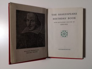 gebrauchtes Buch – Levi Fox – The Shakespeare Birthday book