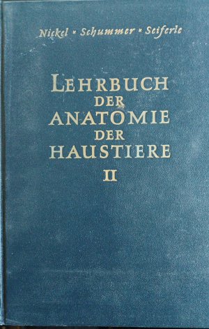 antiquarisches Buch – Nickel Schummer Seifele – Lehrbuch der Anatomie der Haustiere 2