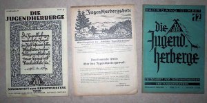 Die Jugendherberge, Hefte 9 und 12 - 1930; Jungendherbergsbote, Heft 12 - 1930