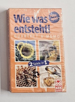 Wie was entsteht Ass Verlag 2 Spiele in 1 Memory und Quartett