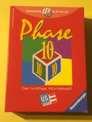 Phase 10 US - Der knifflige Würfelspaß - Ravensburger 271306