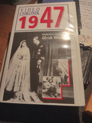 gebrauchter Film – Ulrich Wickert – Video-Chronik 1947 - Höhepunkte aus Politik, Kultur, Technik und Sport