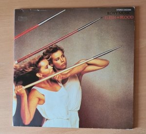 gebrauchter Tonträger – roxy music – flesh + blood