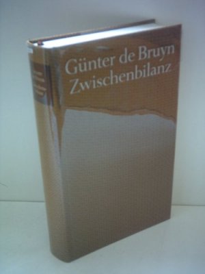 gebrauchtes Buch – Günter de Bruyn – Zwischenbilanz