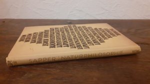 antiquarisches Buch – Karl Sapper – Naturphilosophie - Philosophie d. Organischen