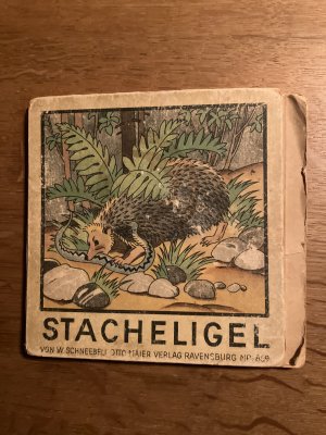 antiquarisches Buch – W. Schneebeli – Stacheligel Nr. 869