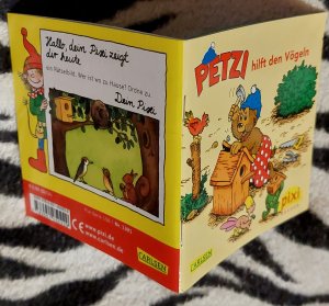 gebrauchtes Buch – Per Sanderhage  – Petzi hilft den Vögeln. PIXI-Bücher 1391, Serie 156 - Viel Spaß mit Petzi. Mini-Buch