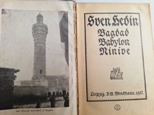 antiquarisches Buch – Sven Hedin – Bagdad Babylon Ninive