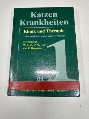 gebrauchtes Buch – Kraft, Wilfried R – 1 und 2. Band Katzenkrankheiten - Klinik und Therapie