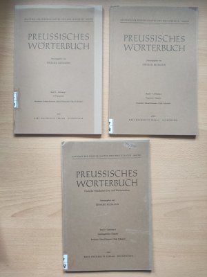 Preußisches Wörterbuch, Band 2, Lieferungen 1-7, fi-herumschlamüdern