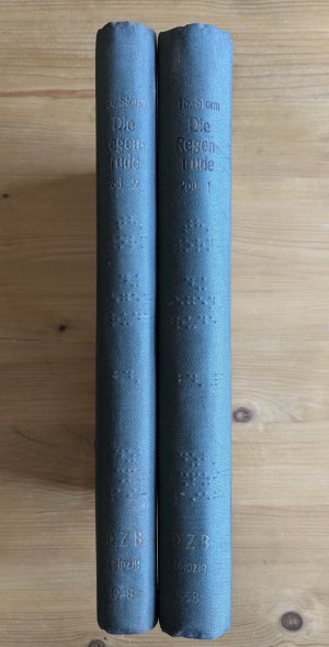 RAR! AUSGABE IN BRAILLE-, BLINDEN- bzw. PUNKT-SCHRIFT: Die Regentrude - 2 Bände - so komplett