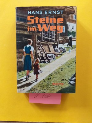 2 festgebundene Bücher mit Schutzumschlag in Deutsch: " Und wieder blühte der Wald " Roman + " Steine im Weg " ( Ernst ))