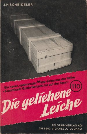 antiquarisches Buch – J.H. Scheideler – Die geliehene Leiche