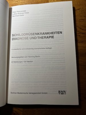 gebrauchtes Buch – Pfannenstiel, Peter; Hotze – Schilddrüsenkrankheiten - Diagnose und Therapie