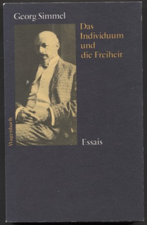 gebrauchtes Buch – Georg Simmel – Das Individuum und die Freiheit. Essais.