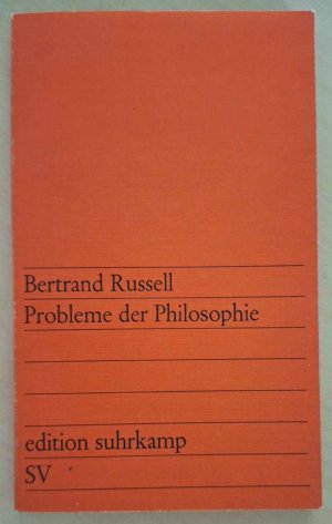 gebrauchtes Buch – Bertrand Russell – Probleme der Philosophie