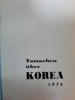 gebrauchtes Buch – Korean Overseas Information Service – Tatsachen über Korea