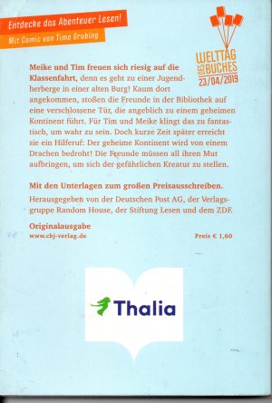 gebrauchtes Buch – THiLO – Der geheime Kontinent - Ich schenk dir eine Geschichte 2019