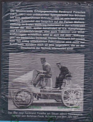 gebrauchtes Buch – PORSCHE - Müller, Peter – Ferdinand Porsche. Der Vater des Volkswagens.             ORIGINALVERPACKT