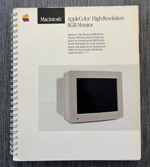 AppleColor High- Resolution RGB Monitor