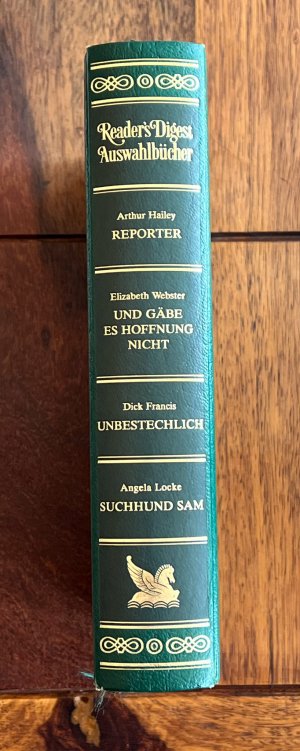 gebrauchtes Buch – John Grisham/Barbara Wood/Michael Crichton/Joyce Stranger – Der Klient - Spiel des Schicksals - Enthüllung - Das Glück hat sanfte Pfoten