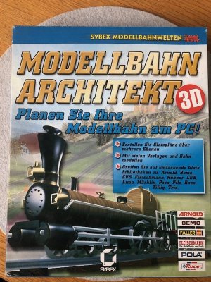 gebrauchtes Spiel – Modellbahnarchitekt 3D - Modellbahn Architekt 3D + Modellbahnplaner 2