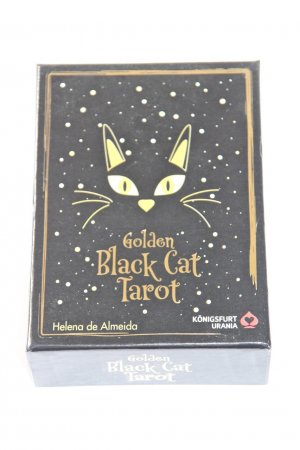 gebrauchtes Buch – Helena de Almeida – Golden Black Cat Tarot. 78 Karten und Booklet