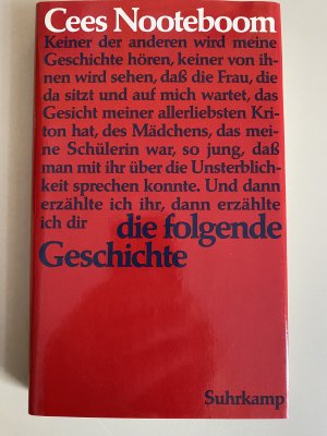 ... die folgende Geschichte