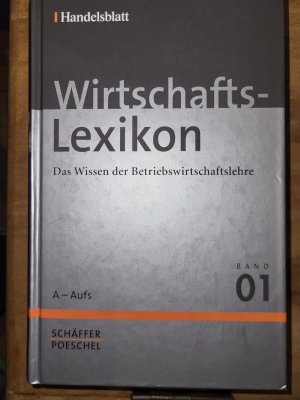 Wirtschafts-Lexikon Band 1-12, A-Z