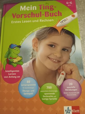 gebrauchtes Buch – Autoren: Angela Hüskes ... – Mein Ting-Vorschul-Buch (4-6 Jahre) - Erstes Lesen und Rechnen