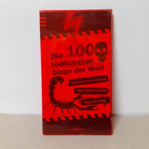 gebrauchtes Buch – Anna Claybourne – Die 100 tödlichsten Dinge der Welt