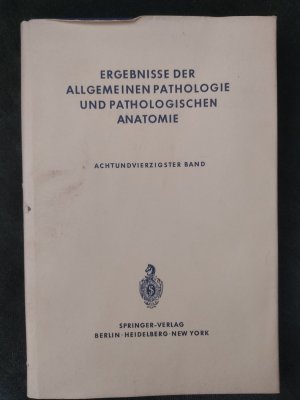 Bildtext: Ergebnisse der allgemeinen Pathologie und pathologischen Anatomie von P.Cohrs W.Giese H.Meessen H.C.Stoerk