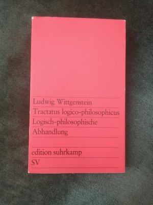 Bildtext: Tractus logico-philosophicus von Ludwig Wittgenstein