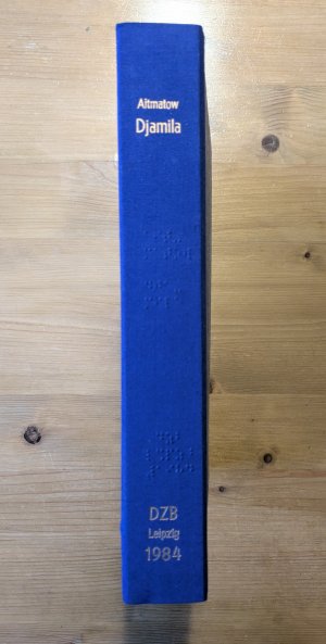 AUSGABE IN BRAILLE-,  BLINDEN- bzw. PUNKT-SCHRIFT: Djamila - Novelle