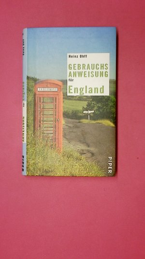 GEBRAUCHS ANWEISUNG FÜR ENGLAND 7504.