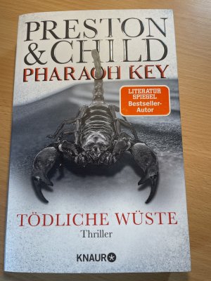 gebrauchtes Buch – Preston, Douglas; Child – Pharaoh Key - Tödliche Wüste