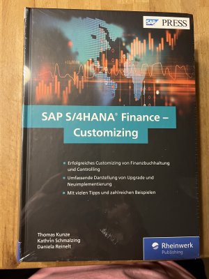 gebrauchtes Buch – Kunze, Thomas; Reinelt – SAP S/4HANA Finance - customizing