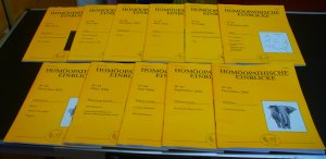 Homöopathische Einblicke - 11 Hefte - No: 57. - März 2004 + 58. - Juni 2004 + 60. - Dezember 2004 + 61. - März 2005 + 62.-Juni 2005 + 63. - September […]