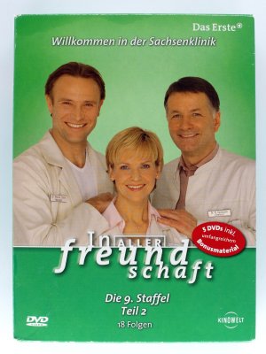 gebrauchter Film – In aller Freundschaft – Willkommen in der Sachsenklinik – 9. Staffel – Teil 2 - Thomas Rühmann, Maren Gilzer, Jutta Kammann